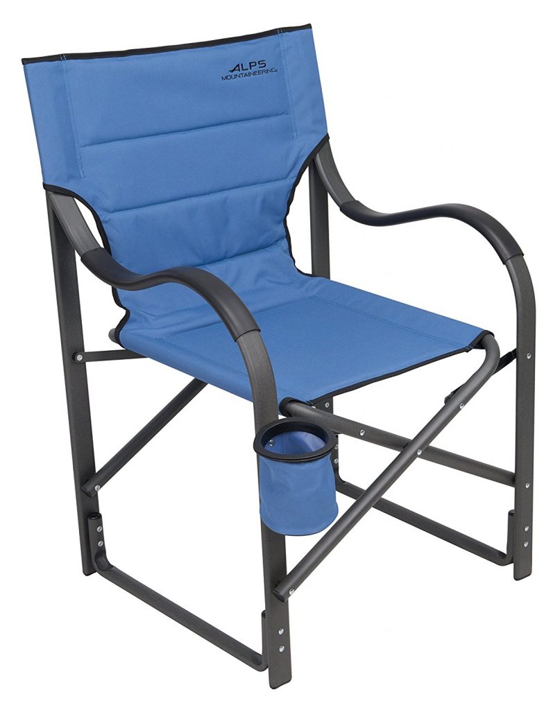 Folded Camping Chair from Strong Back Best Luxury Reclining Camp